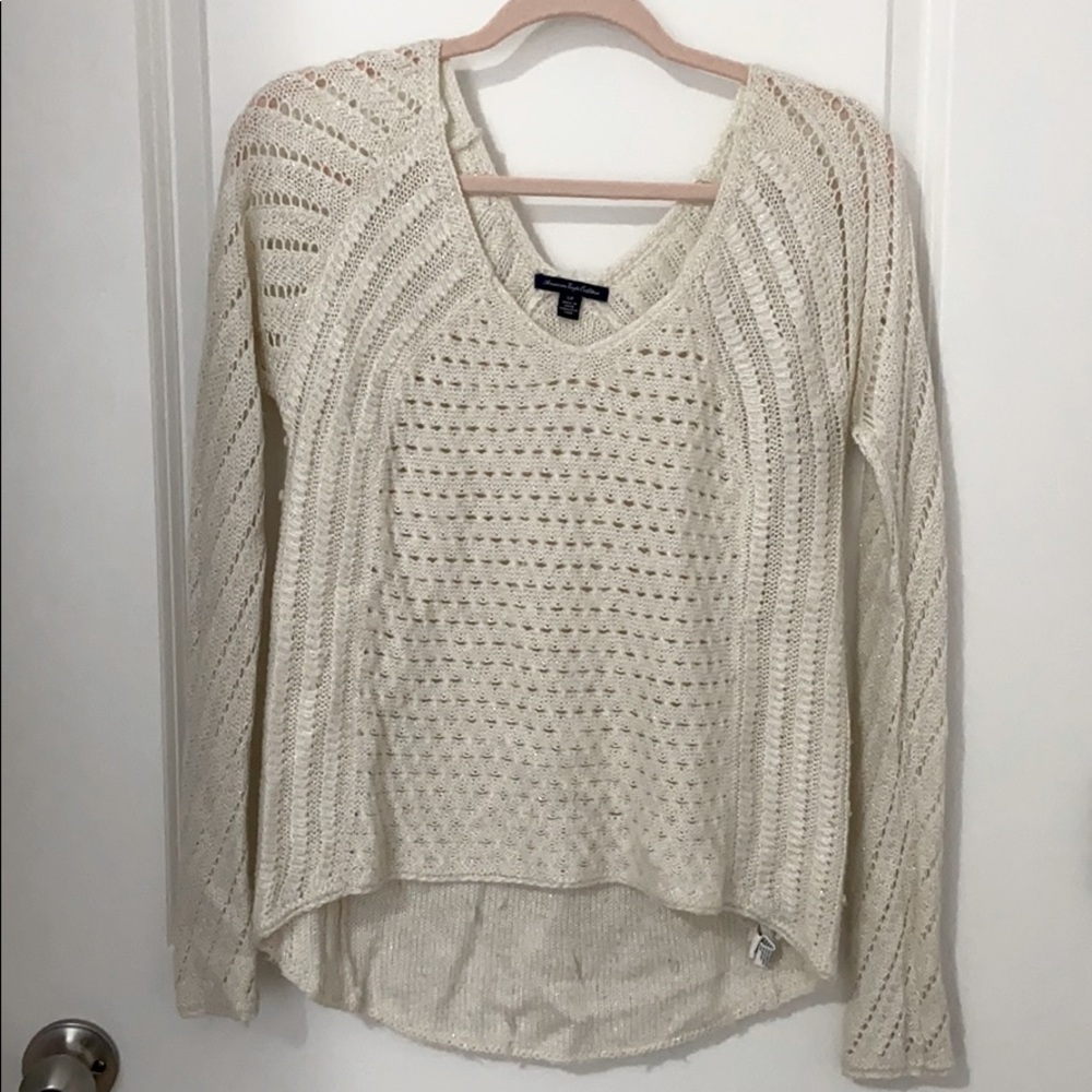 AE SHIMMER SWEATER